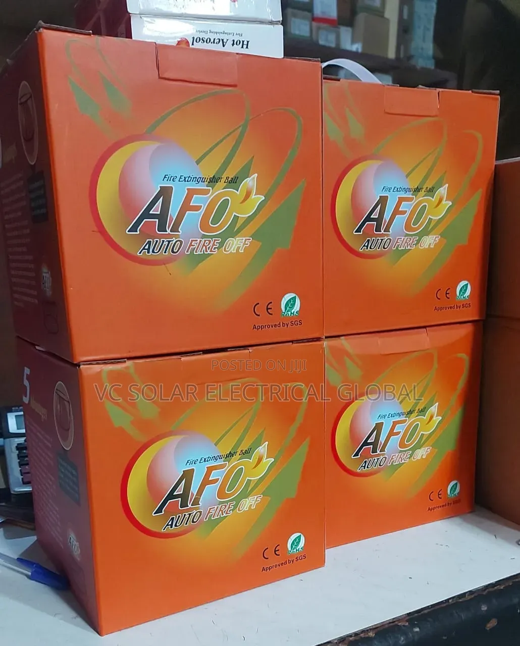 Afo Auto Fire Off – Fire Extinguisher Ball