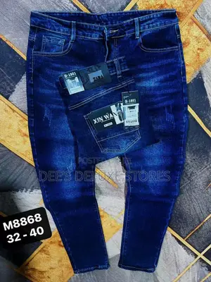 Plain Straight Jeans
