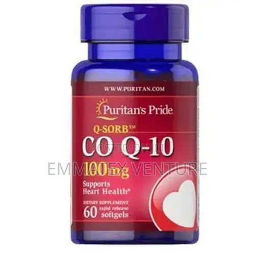 Puritan's Pride Coenzyme Co Q-10 100mg,X 60 Softgels
