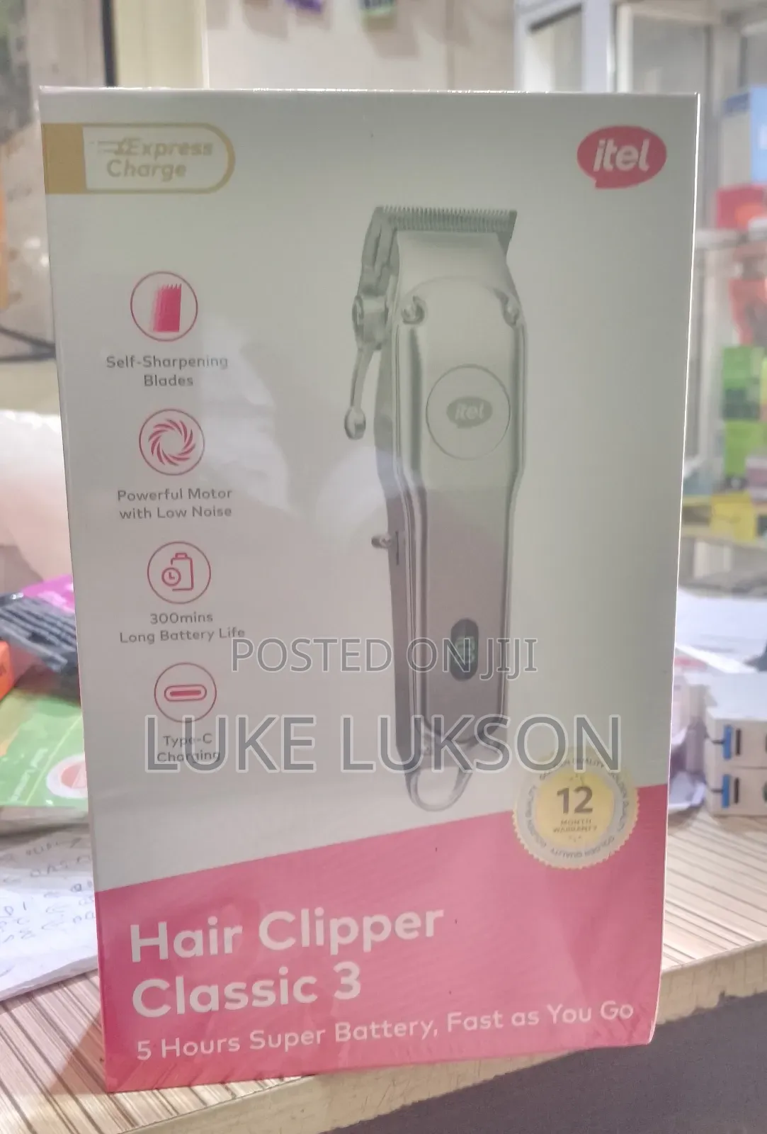 Itel Hair Clipper Classic 3