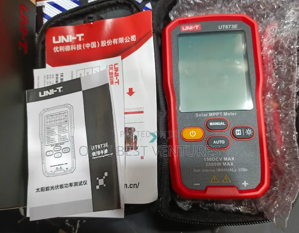 Uni-T Ut673e Solar Panel Tester 2000w