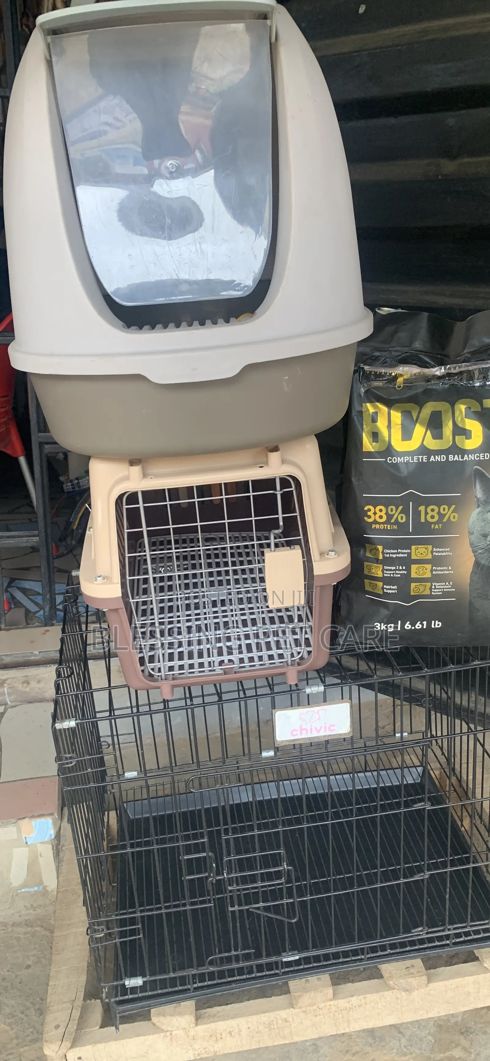 Dog and Cat Cage
