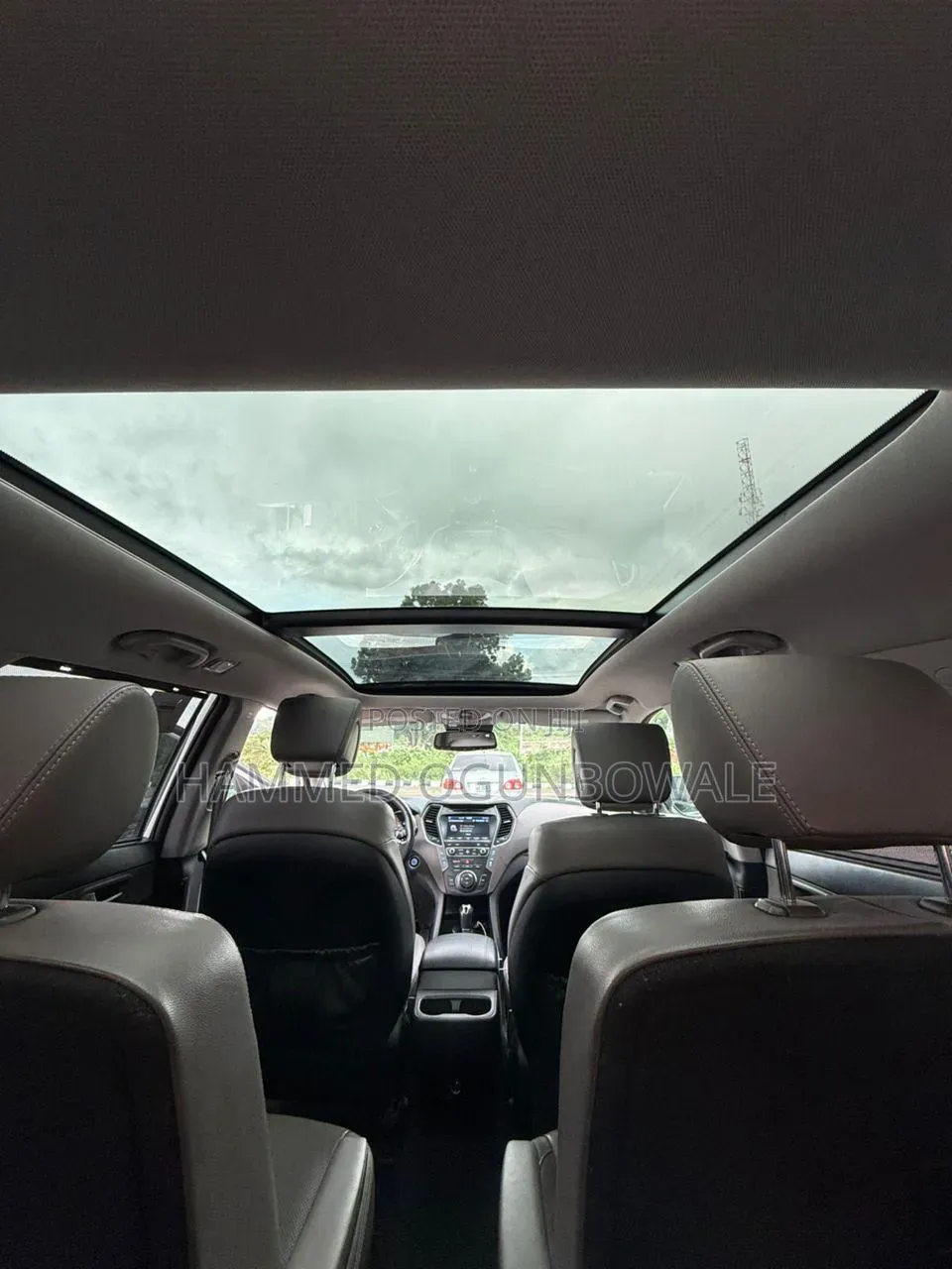 Hyundai Santa Fe 2017 White