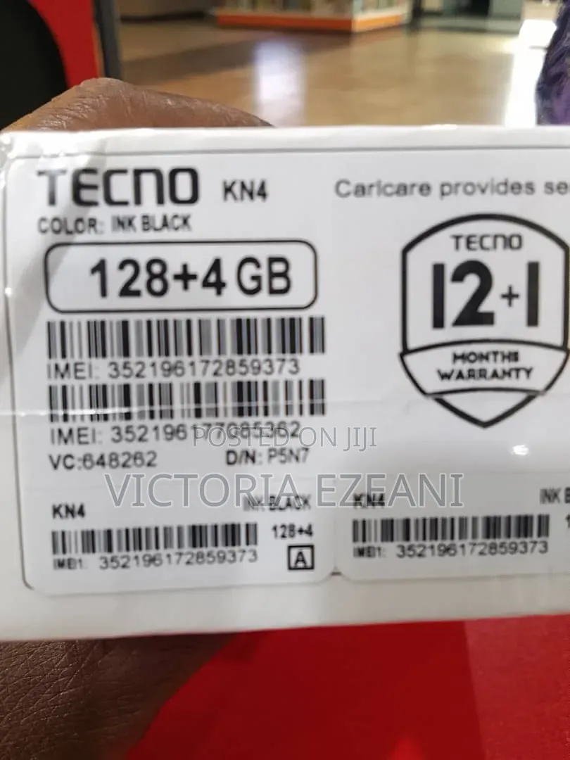 New Tecno Spark 50 128 GB Black