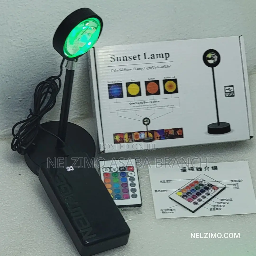 Led Sunset Lamp || Moonlight Lamp
