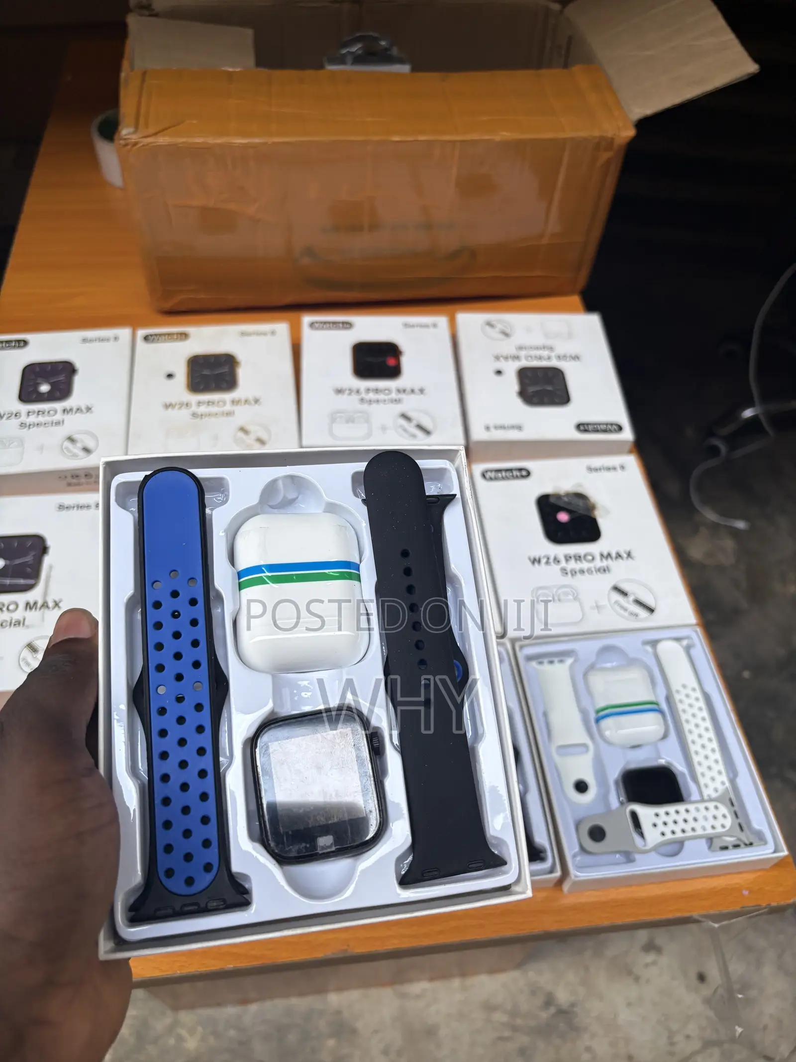 W26 Pro Max Smart Watch With Airpods