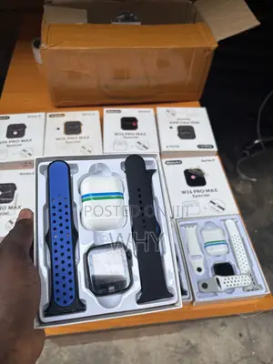 W26 Pro Max Smart Watch With Airpods