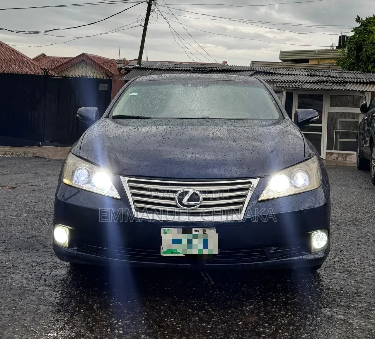 Lexus ES 2012 Blue