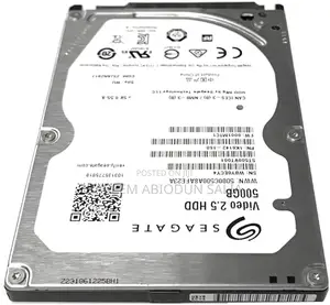 500gb Seagate Sata Desktop Internal/External Hard Drive