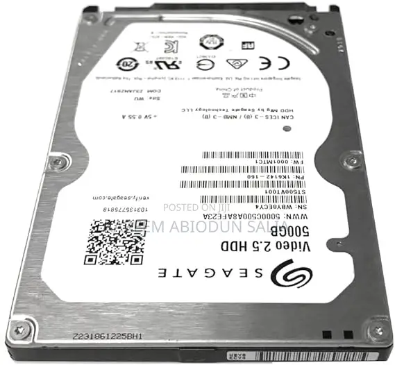 500gb Seagate Sata Desktop Internal/External Hard Drive