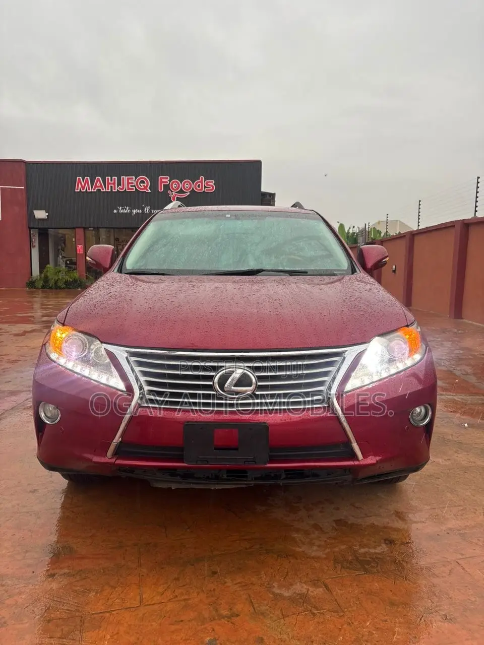 Lexus RX 350 2011 Red