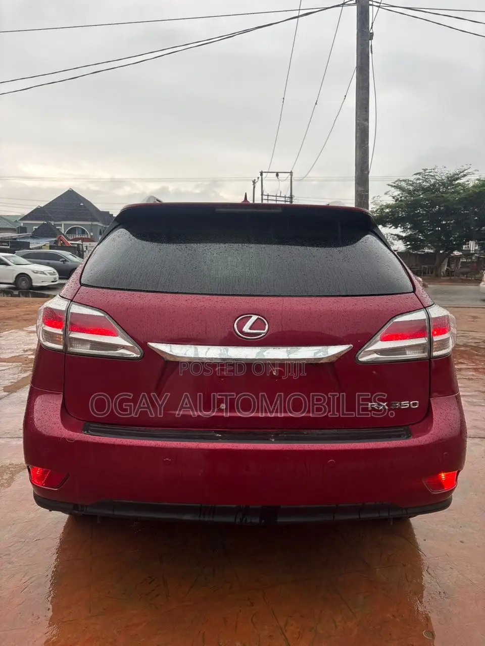 Lexus RX 350 2011 Red