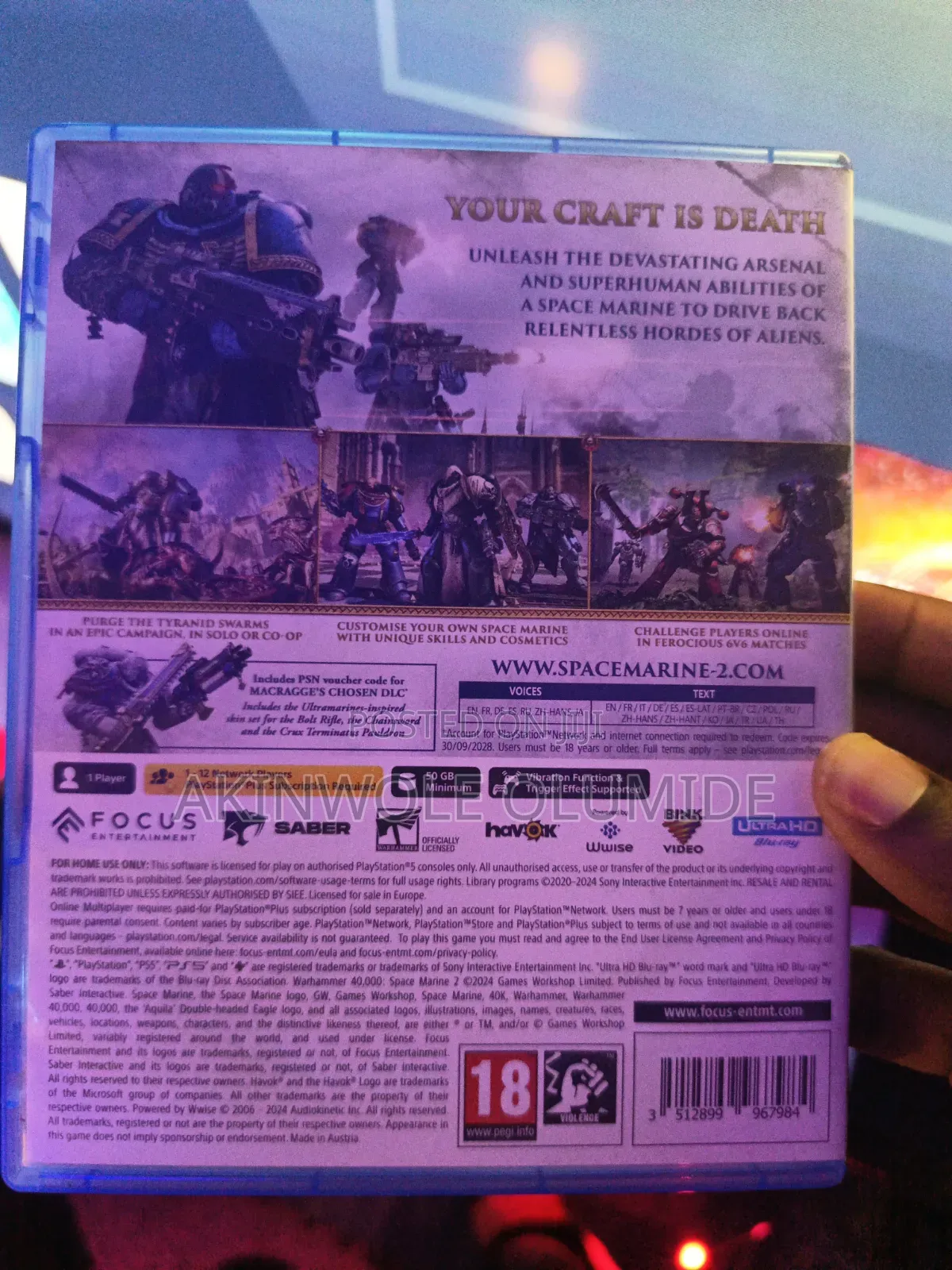 Warhammer Space Marine
