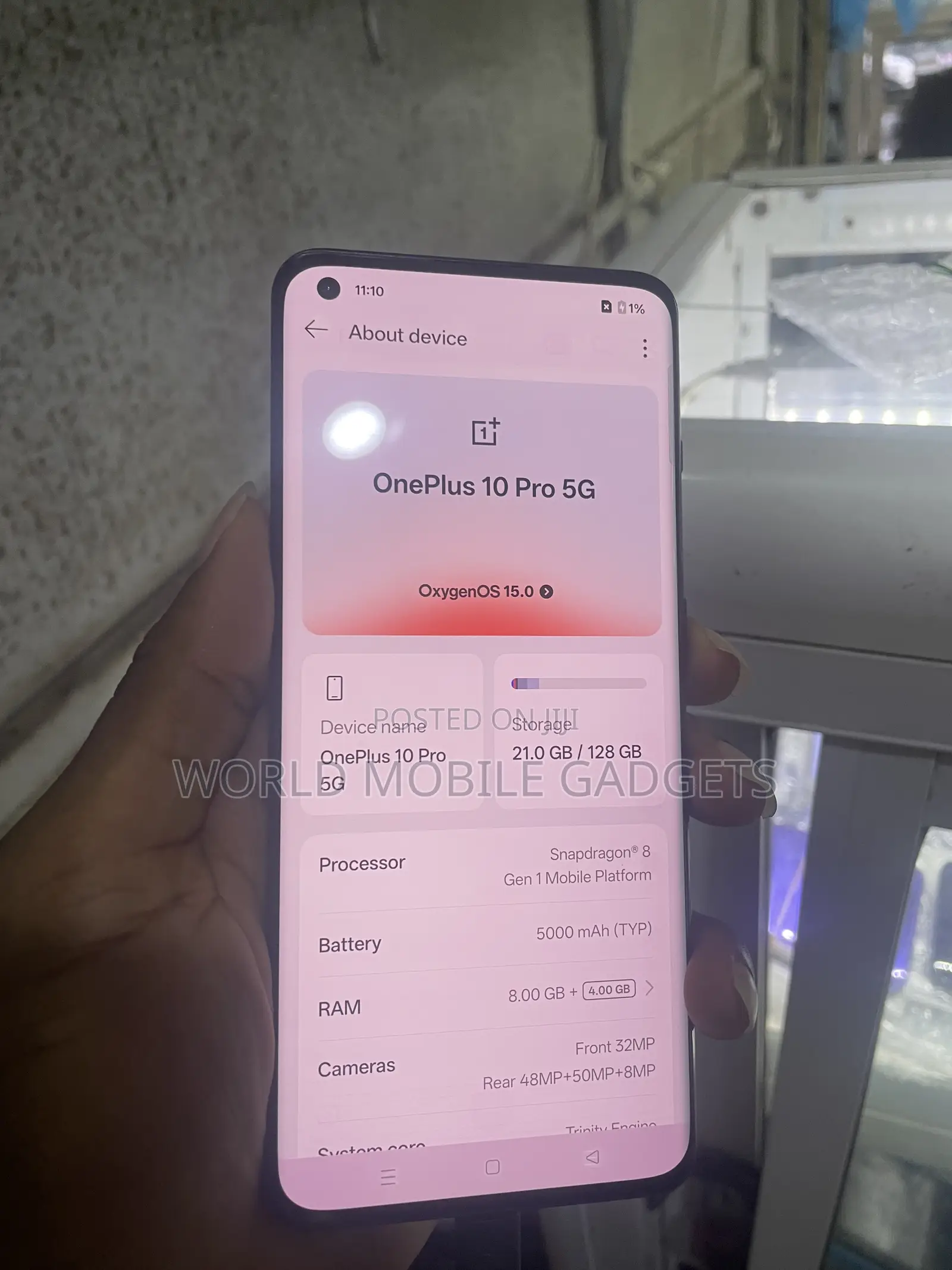 OnePlus 10 Pro 128 GB Black