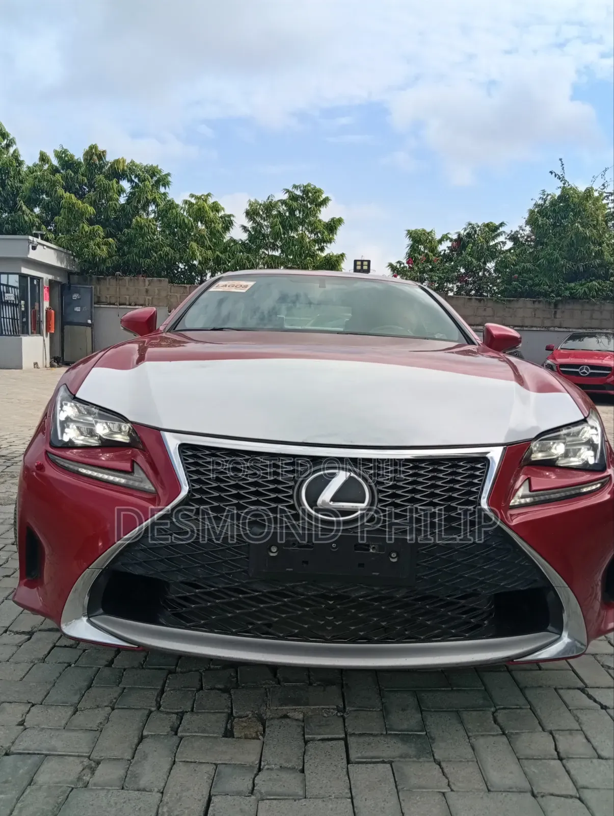 Lexus RC 350 AWD 2015 Red