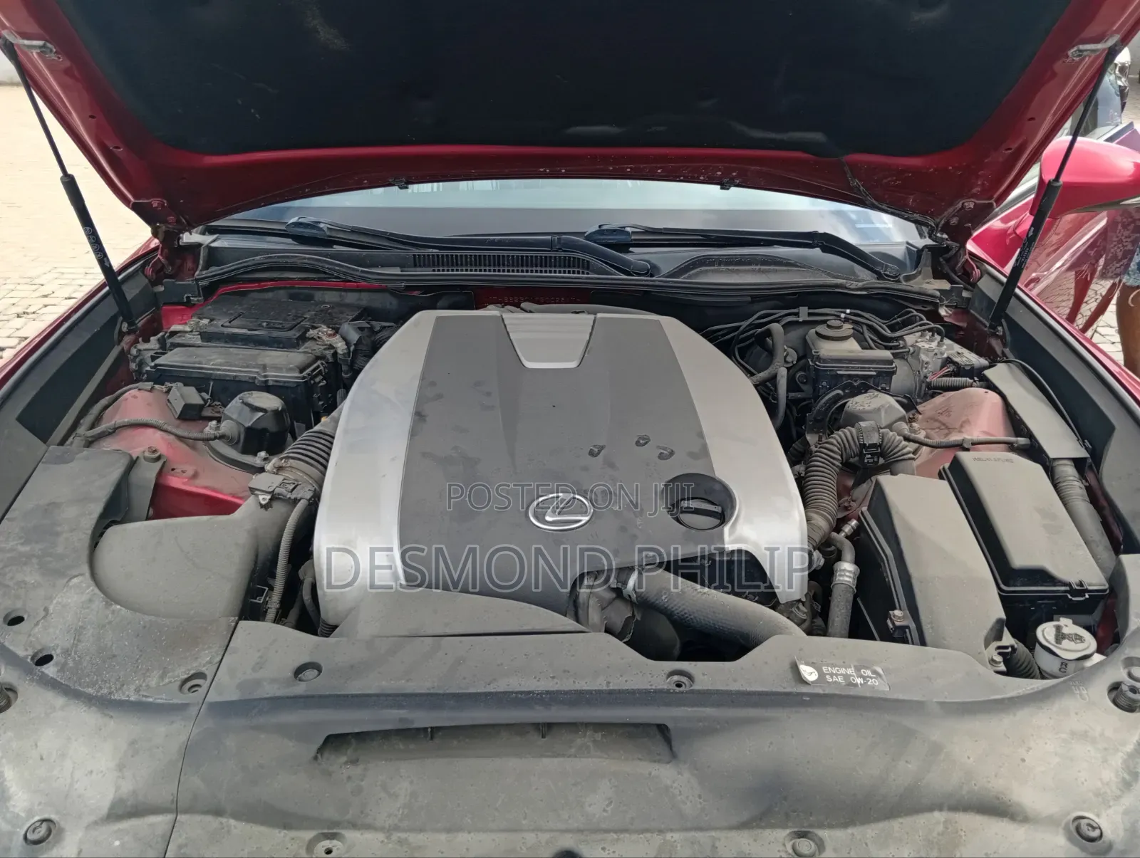 Lexus RC 350 AWD 2015 Red