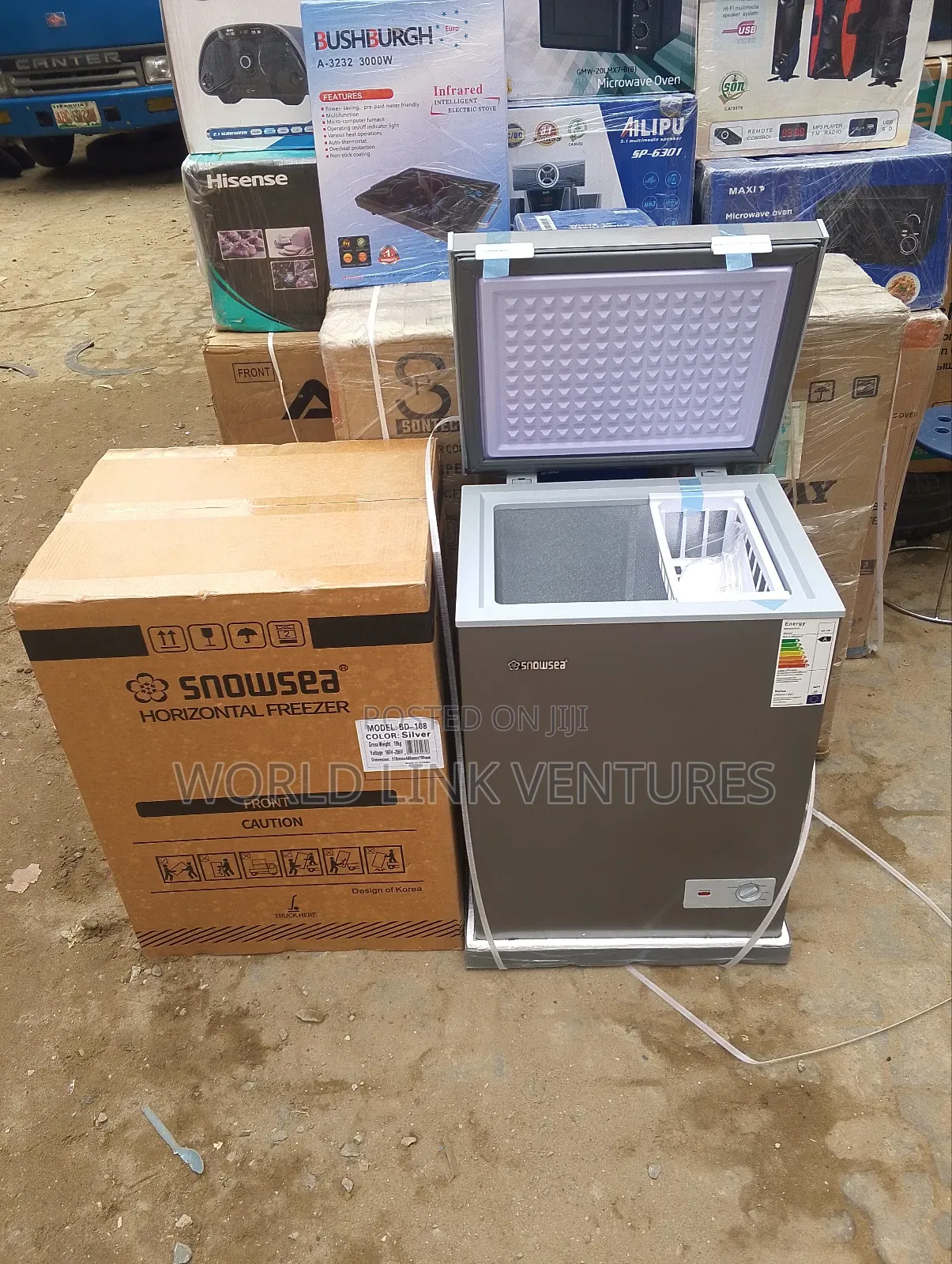 Snowsea Chest Freezer, Model No Bd 108