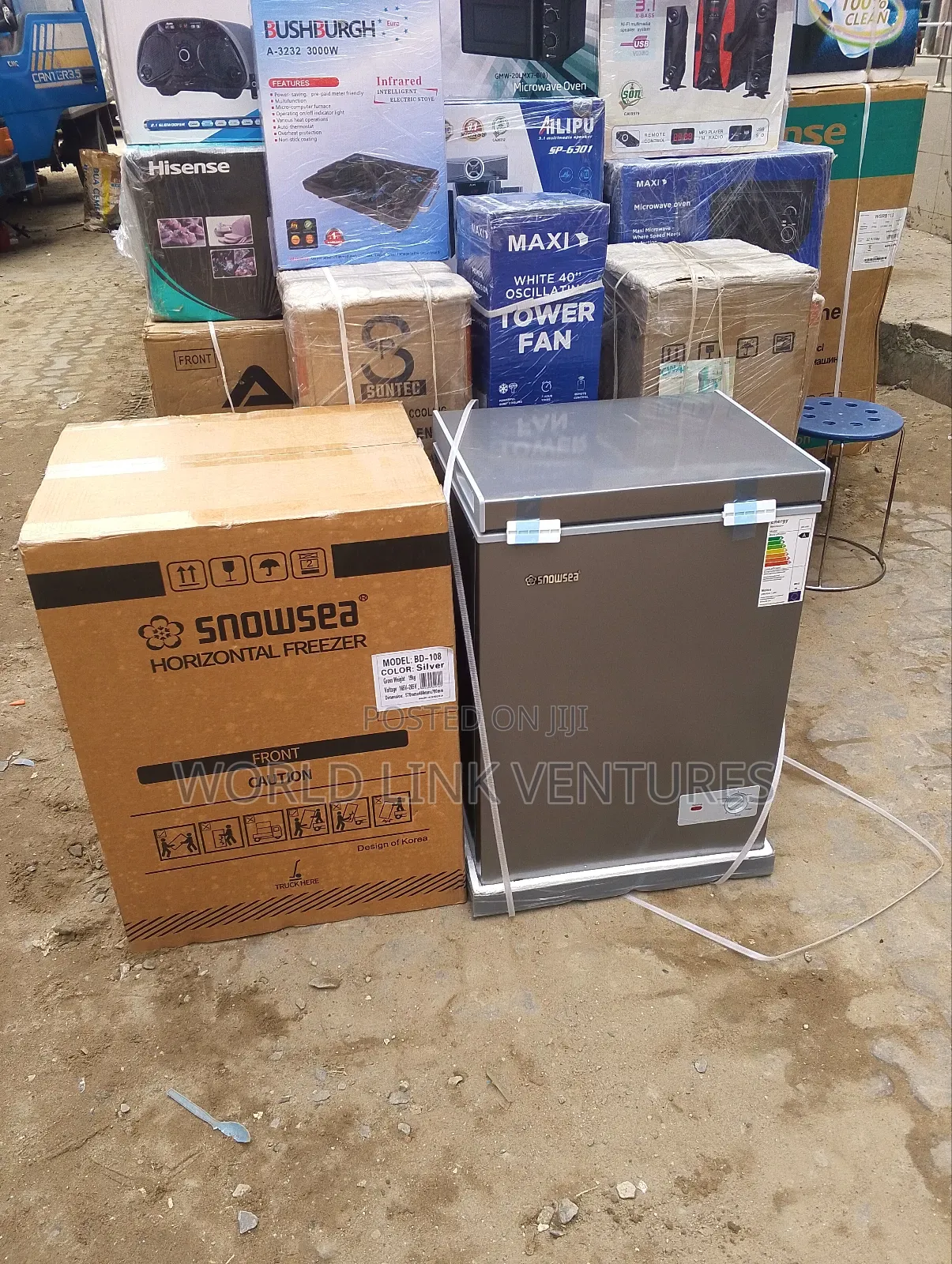 Snowsea Chest Freezer, Model No Bd 108
