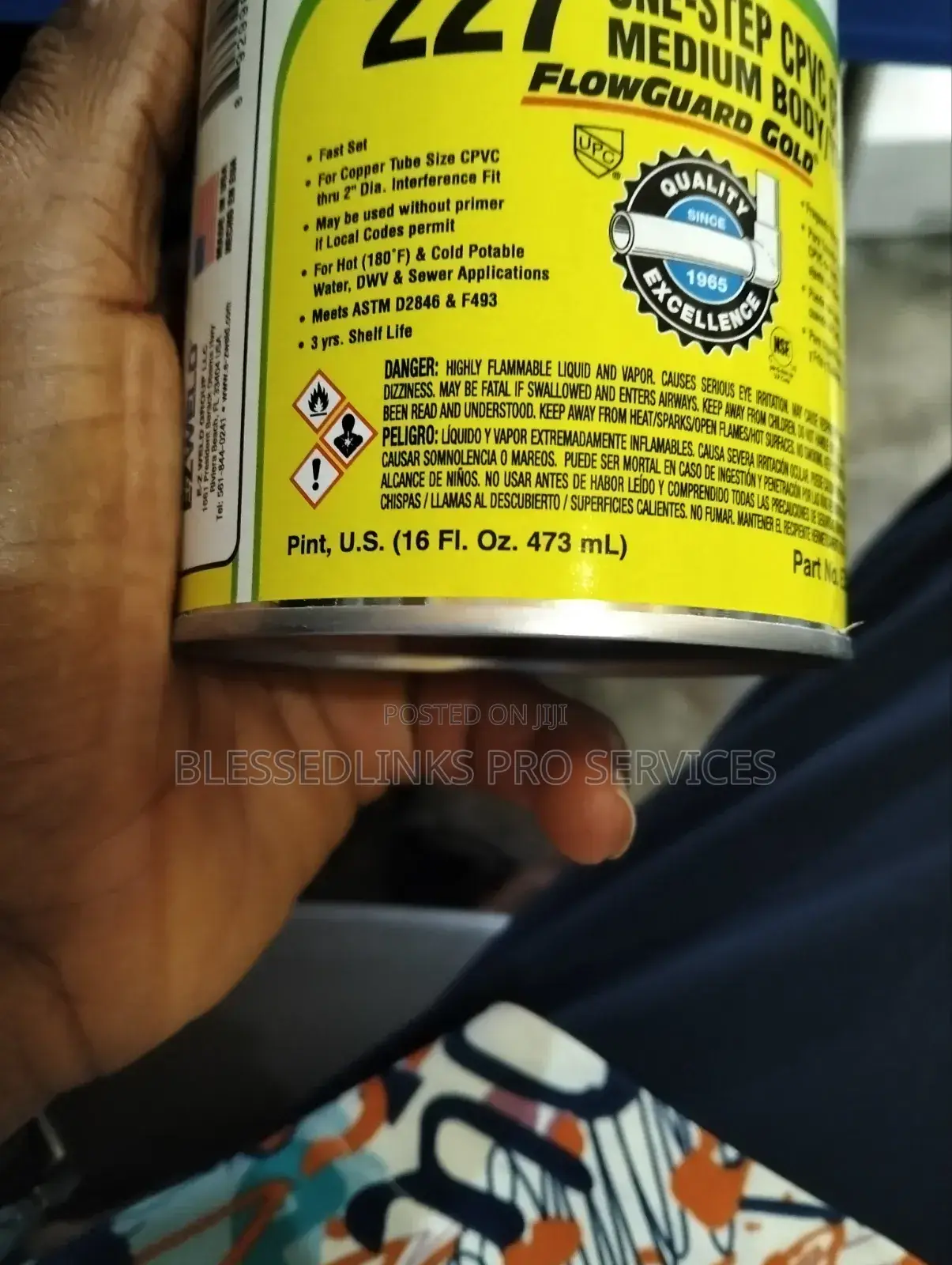 Cpvc Gum ( Solvent Cement)