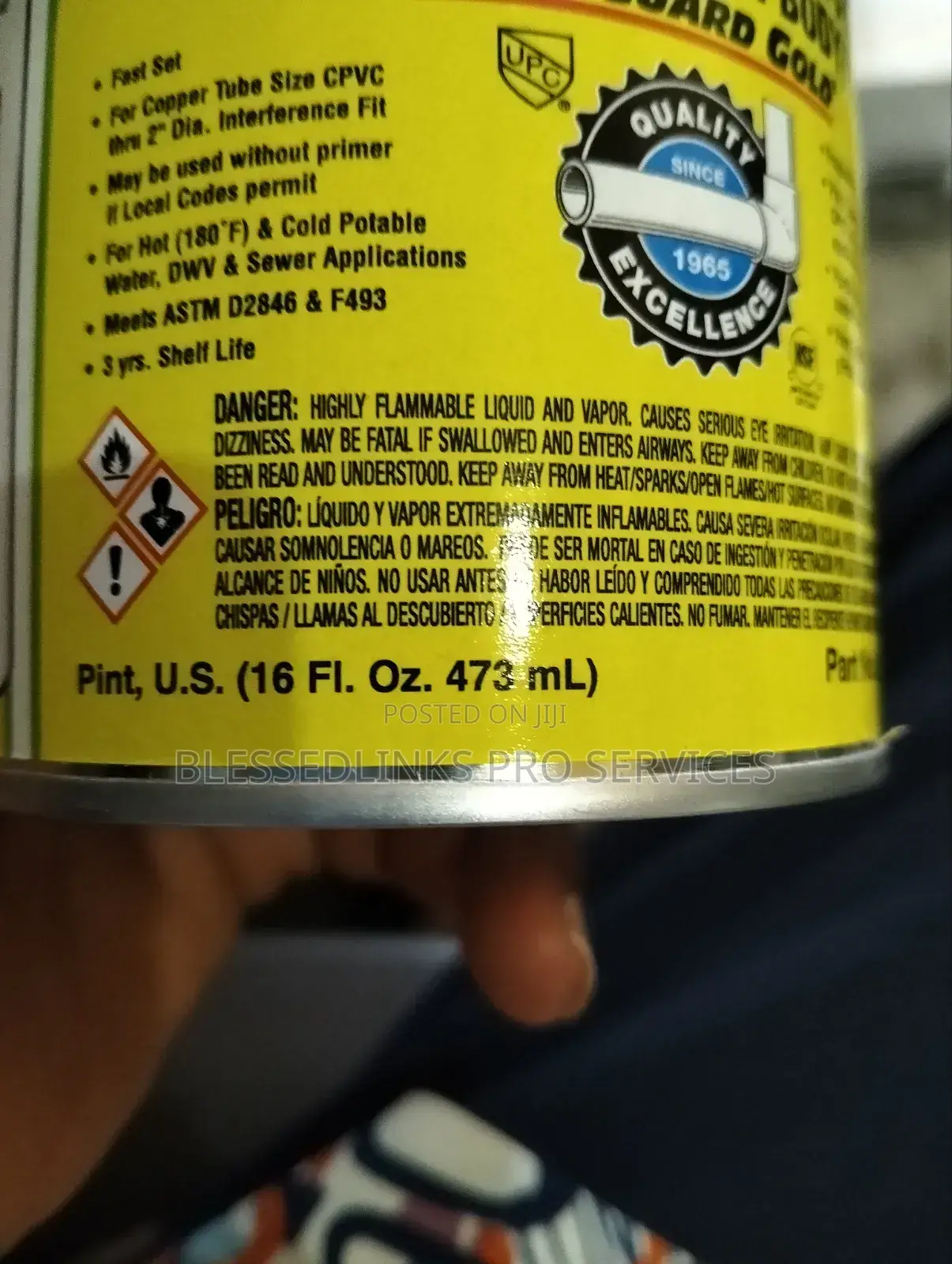 Cpvc Gum ( Solvent Cement)