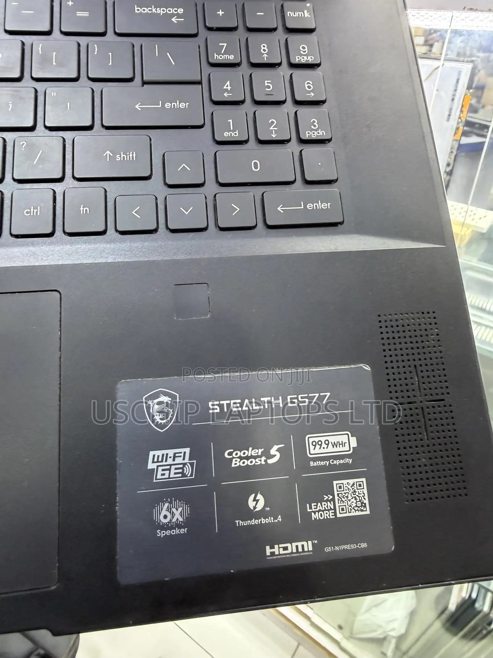 Msi Stealth Gs77 I9 Screen and Parts