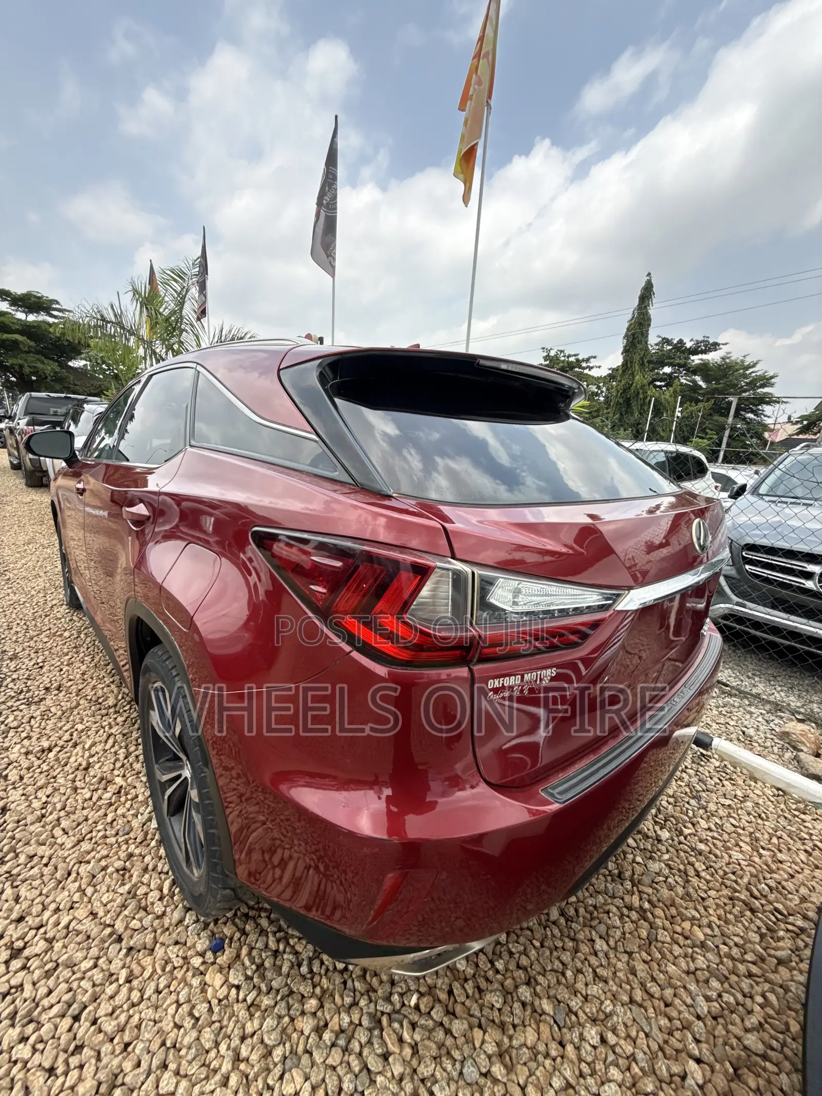 Lexus RX 350 AWD 2016 Red