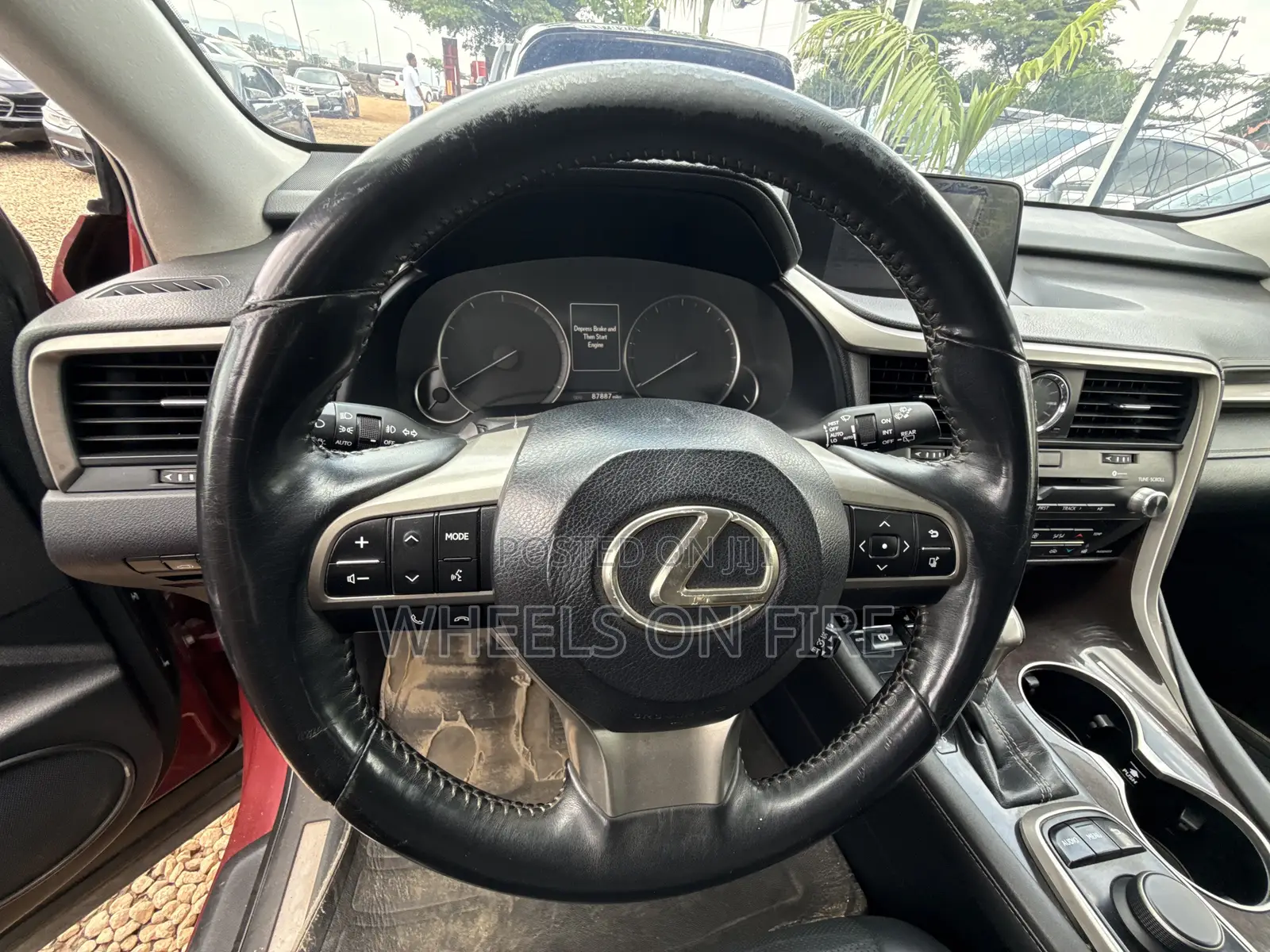 Lexus RX 350 AWD 2016 Red