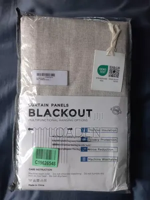 Already Made Blackout Curtains (2 Pair) Insulated | Textured Linen