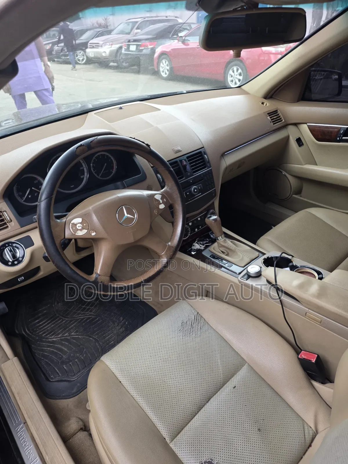 Mercedes-Benz C300 2008 Black