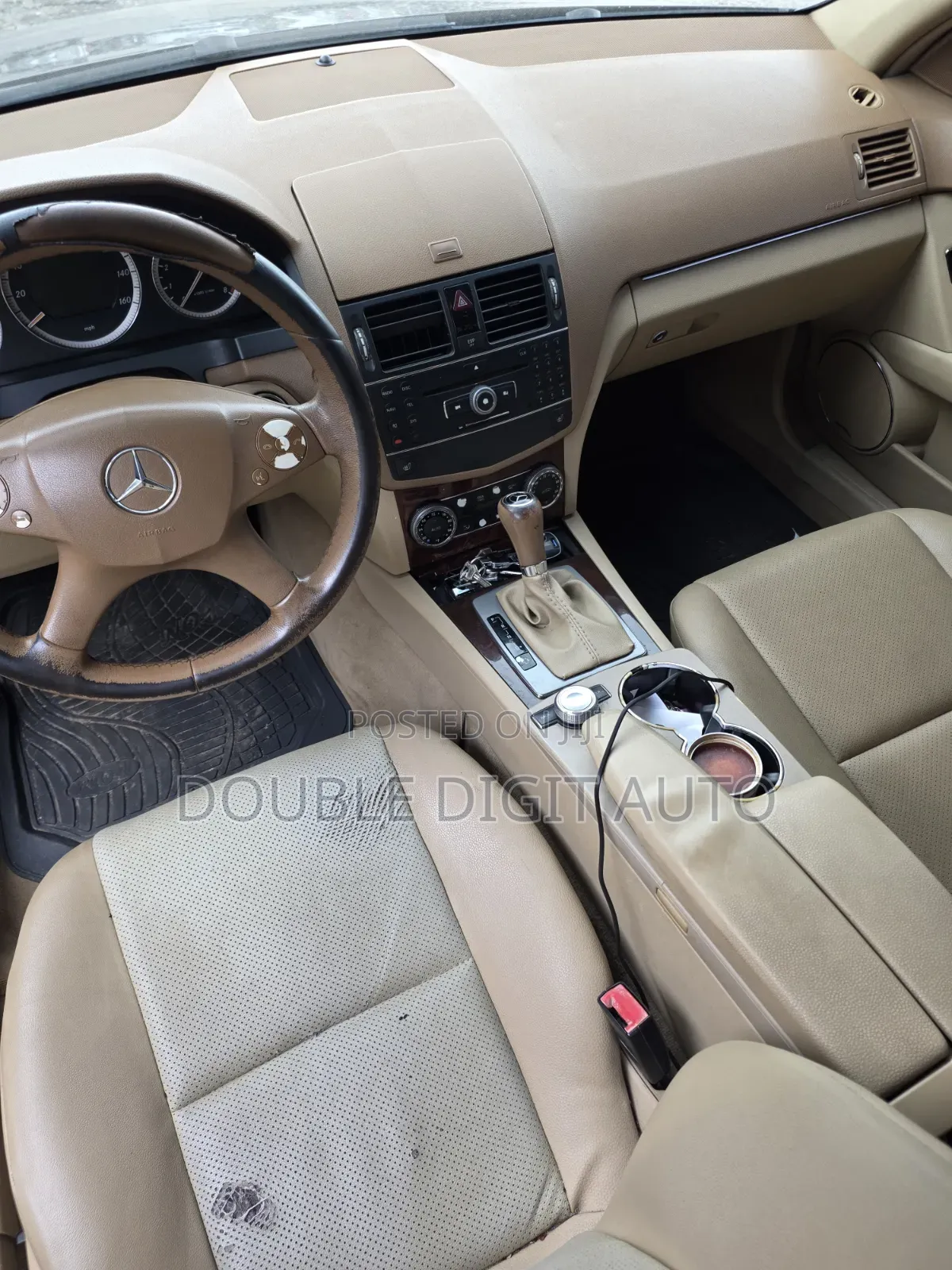Mercedes-Benz C300 2008 Black
