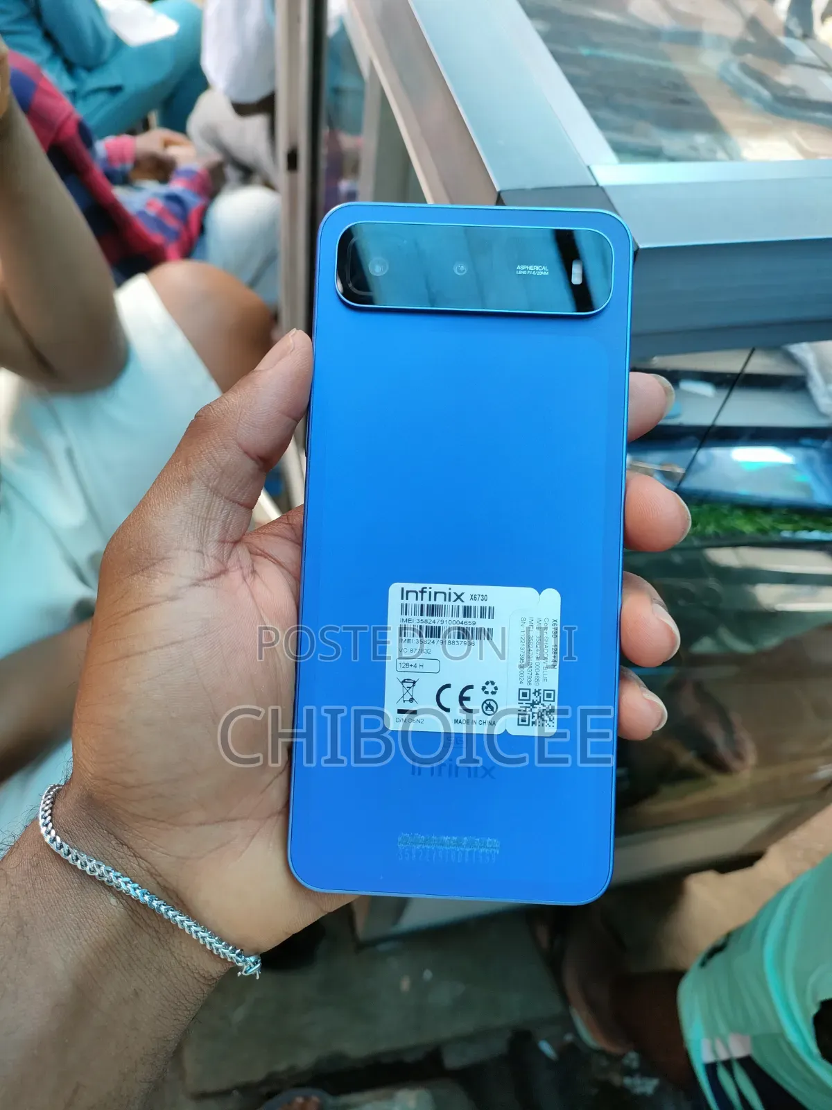 Infinix Hot 60i 128 GB Blue