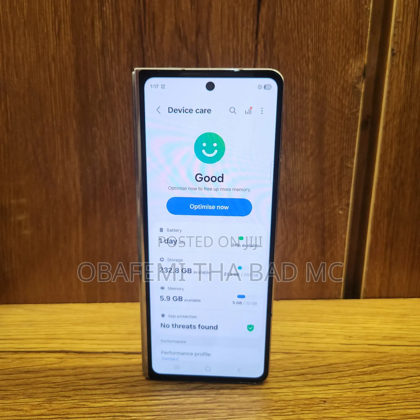 Samsung Galaxy Fold 512 GB Blue
