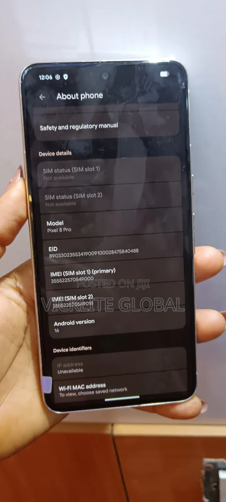 Google Pixel 8 Pro 128 GB White