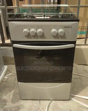 Maxi 50cm 4-Burner Gas Cooker With Auto Ignition Maxi 50504b Igl Inox