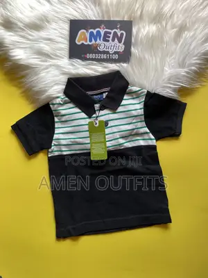 Children Collar Neck Polo