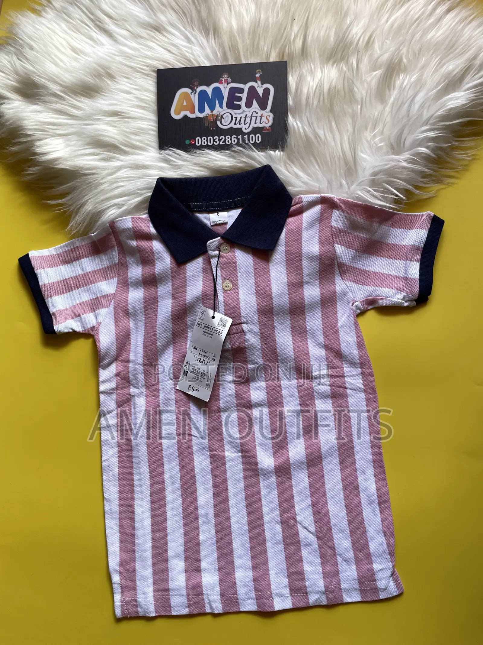 Children Collar Neck Polo