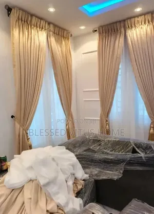 Premium Italian Butter Cream Curtain