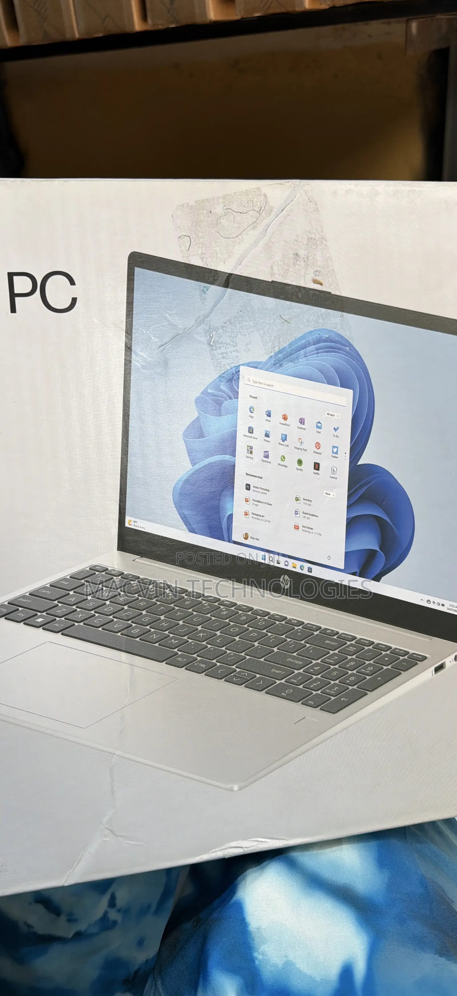 New Laptop HP 15 16GB Intel SSD 1T