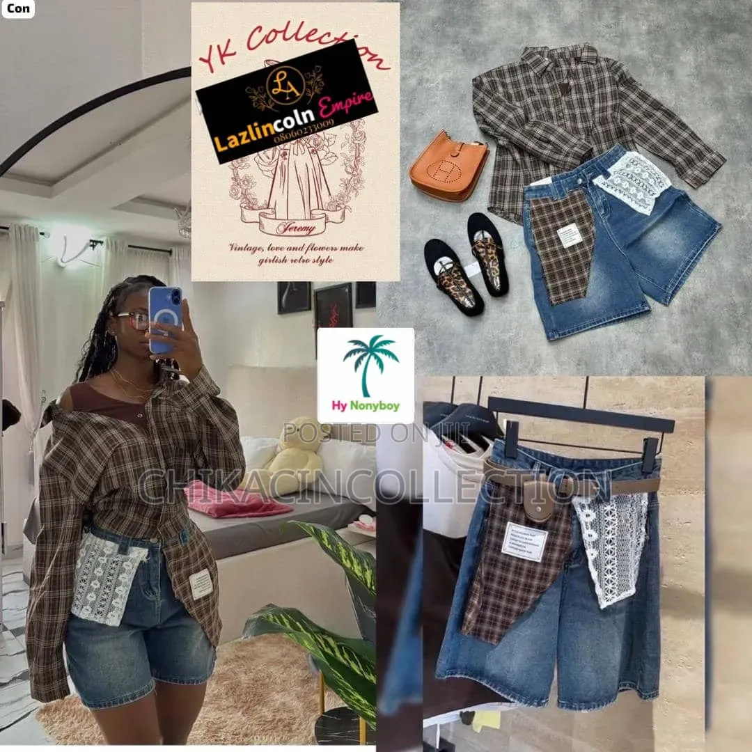 Original 2 Piece Check Material