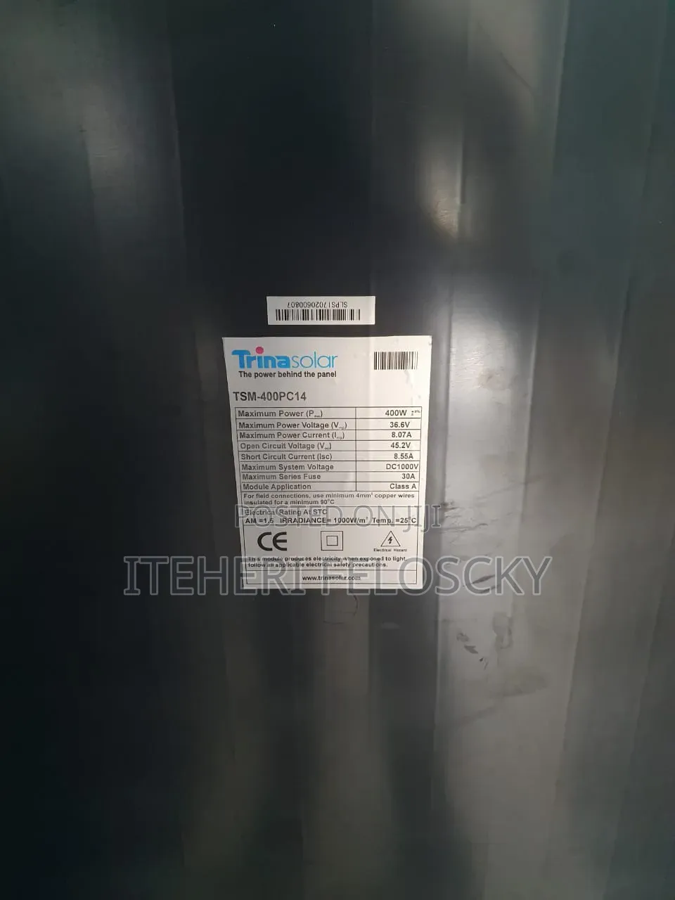 400watt All-Black Solar Panel