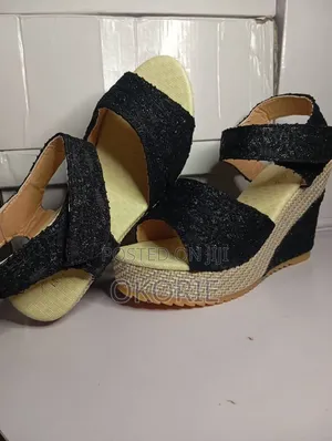 Successful High-Heeled Wedge Mesh Peep-Toe Sandals for Women,