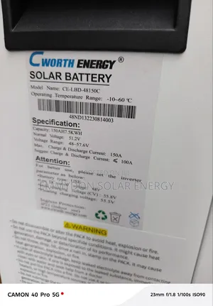 Cworth Lithium Iron Battery 7.5kwh 51.2v