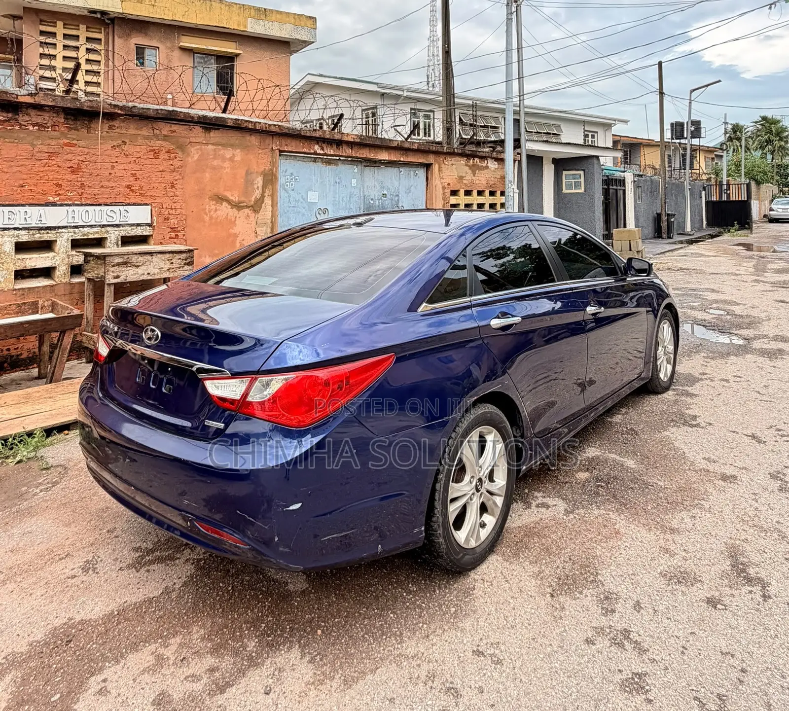 Hyundai Sonata 2012 Blue