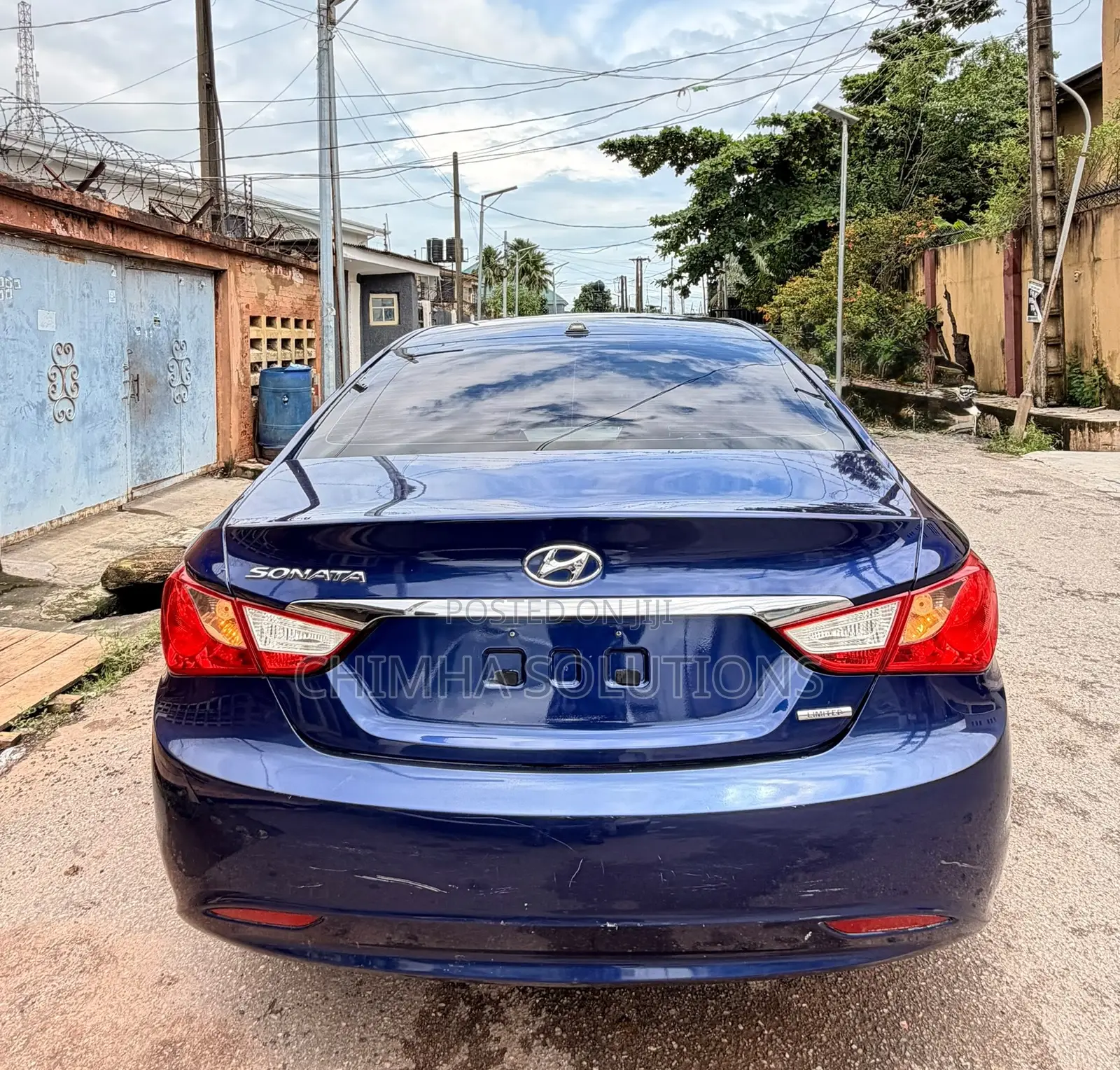 Hyundai Sonata 2012 Blue