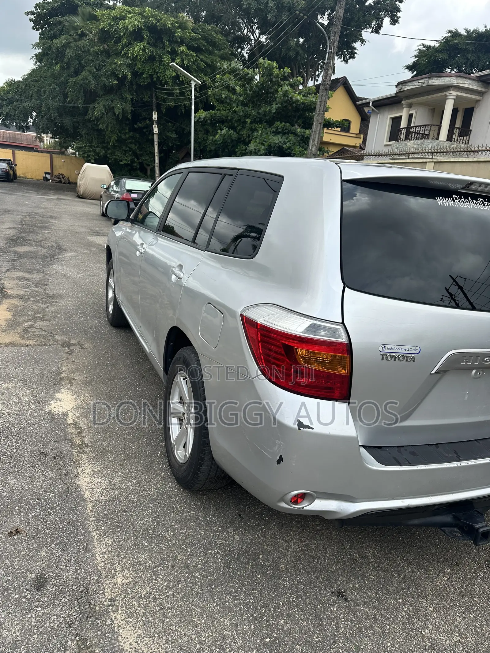 Toyota Highlander 2008 Silver