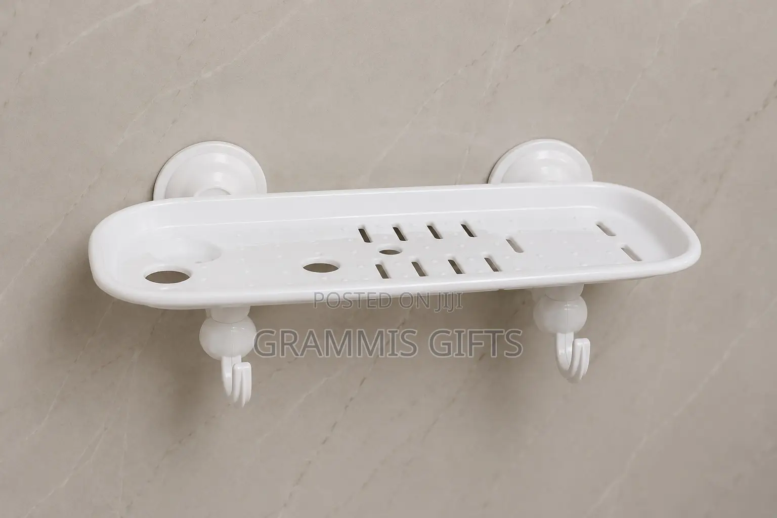 Wall-Mounted Bathroom Organizer