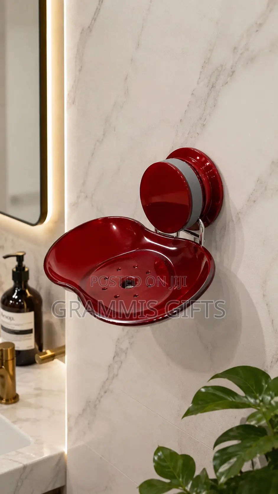 Wall-Mounted Soap Dish