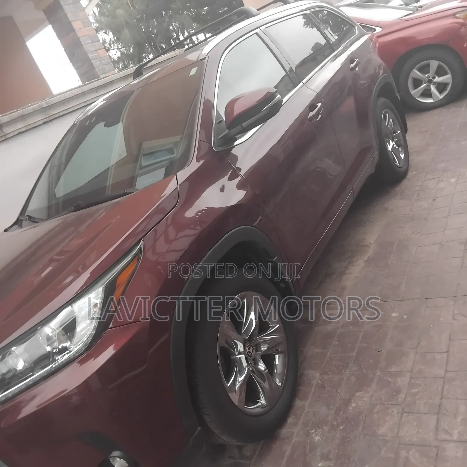 Toyota Highlander Limited Platinum 2019 Red