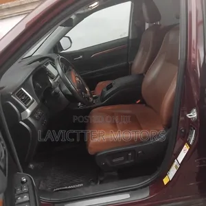Toyota Highlander Limited Platinum 2019 Red
