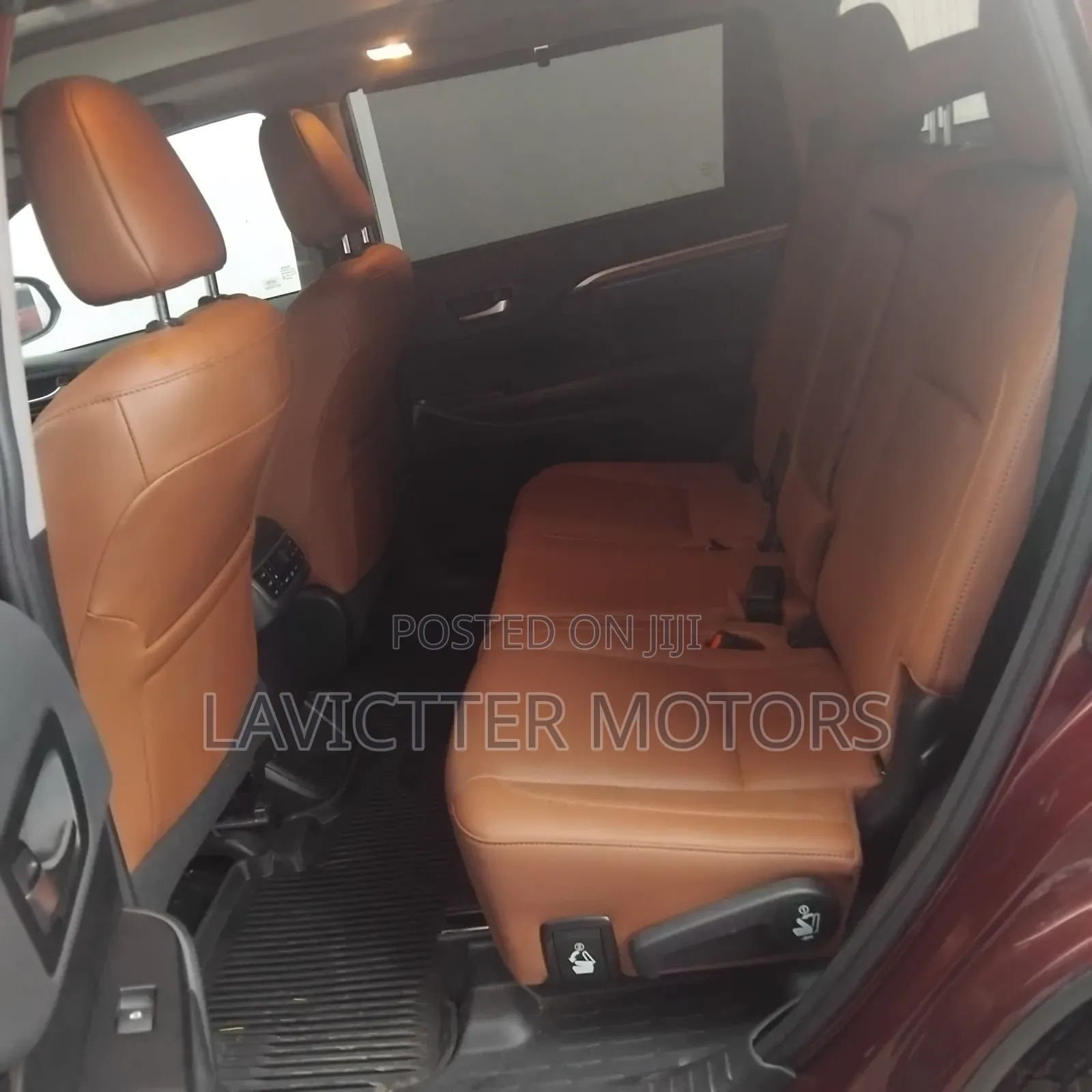 Toyota Highlander Limited Platinum 2019 Red